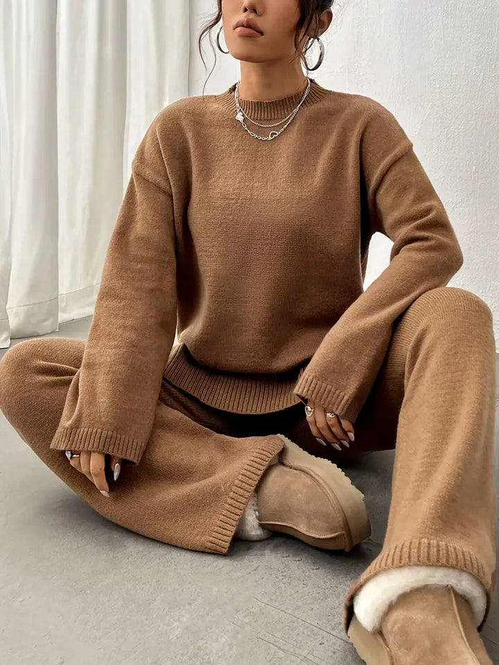 Mila™ | Warm Ribbed Casual Knitted Set