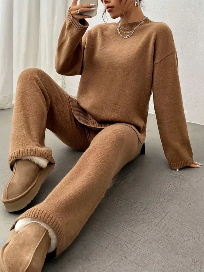 Mila™ | Warm Ribbed Casual Knitted Set